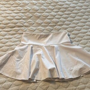 White Women's Sport Skirt